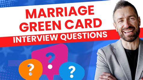 Common marriage Green Card interview questions .